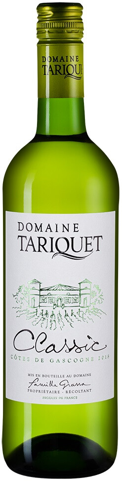 Вино Domaine du Tariquet, Classic, Cotes de Gascogne VDP, 2021