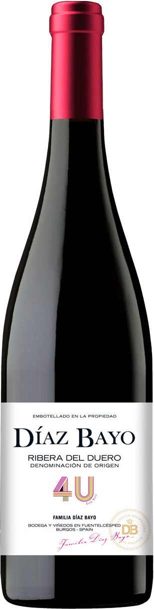 Вино Bodega Diaz Bayo, 4U, Ribera del Duero DO, 2020