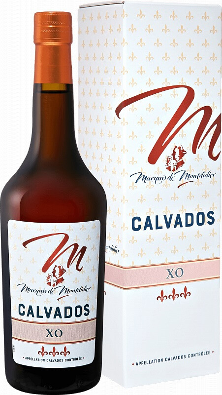 Кальвадос Marquis de Montdidier XO, Calvados AOC, gift box, 0.7 л