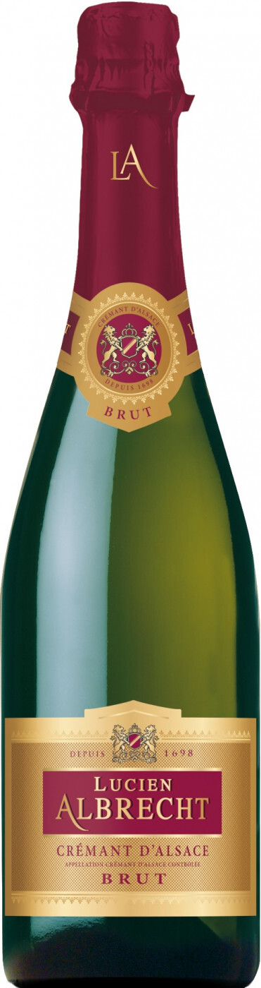 Игристое вино Lucien Albrecht, Brut, Cremant d′Alsace AOC