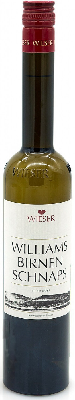 Шнапс Wieser Williamsbirnenschnaps, 0.5 л