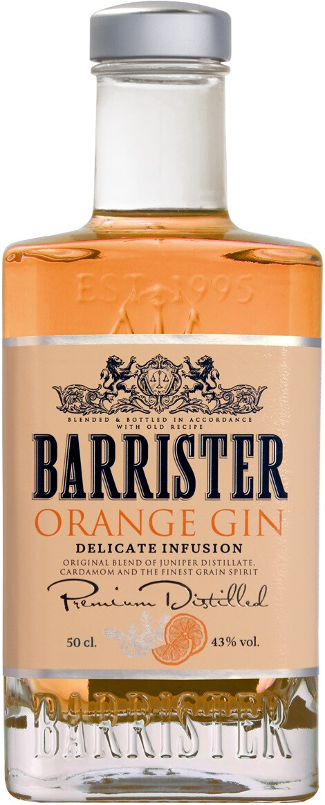 Джин Barrister Orange Gin, 0.5 л