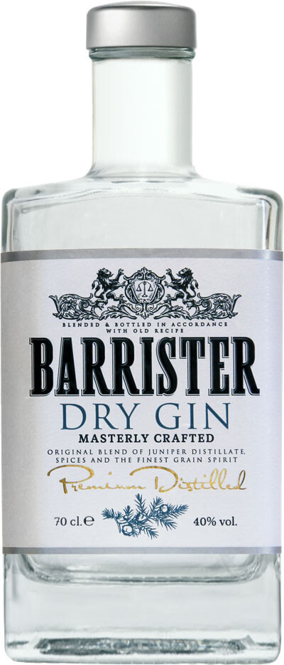 Джин Barrister Dry Gin, 0.7 л