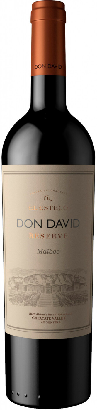 Вино El Esteco, Don David Malbec Reserve, 2019