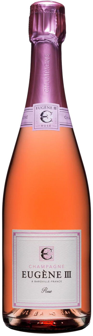 Шампанское Eugene III Rose Brut, Champagne AOC