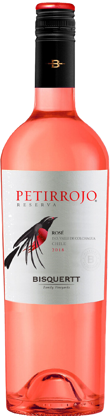 Вино Bisquertt, Petirrojo Reserva, Rose, Colchagua Valley DO, 2018