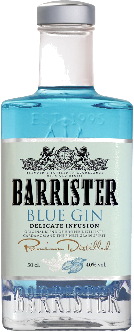 Джин Barrister Blue Gin, 0.5 л