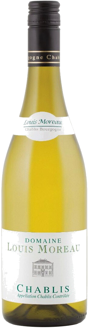 Вино Domaine Louis Moreau, Chablis, 2018