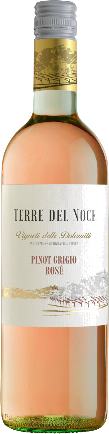 Вино Mezzacorona, Terre del Noce Pinot Grigio Rose, Dolomiti IGT, 2020