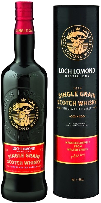 Виски Loch Lomond Single Grain, gift box, 0.7 л