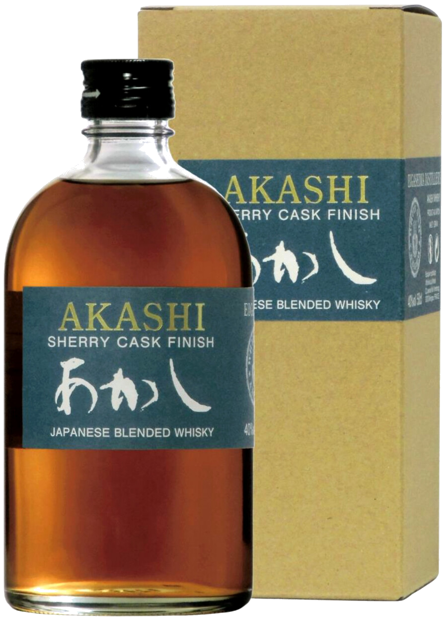 Виски Akashi Blended Sherry Cask, gift box, 0.5 л