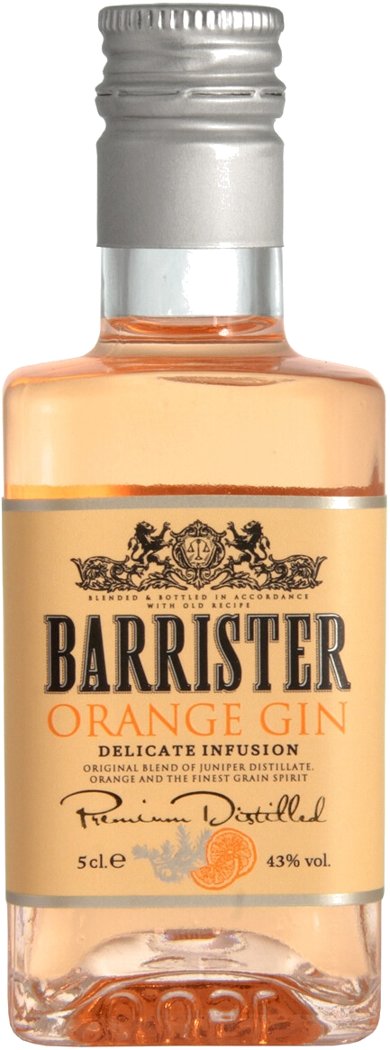 Джин Barrister Orange Gin, 50 мл