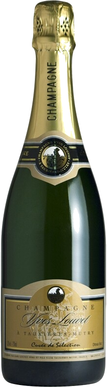 Шампанское Yves Louvet, Cuvee de Selection Demi-Sec, Champagne AOC