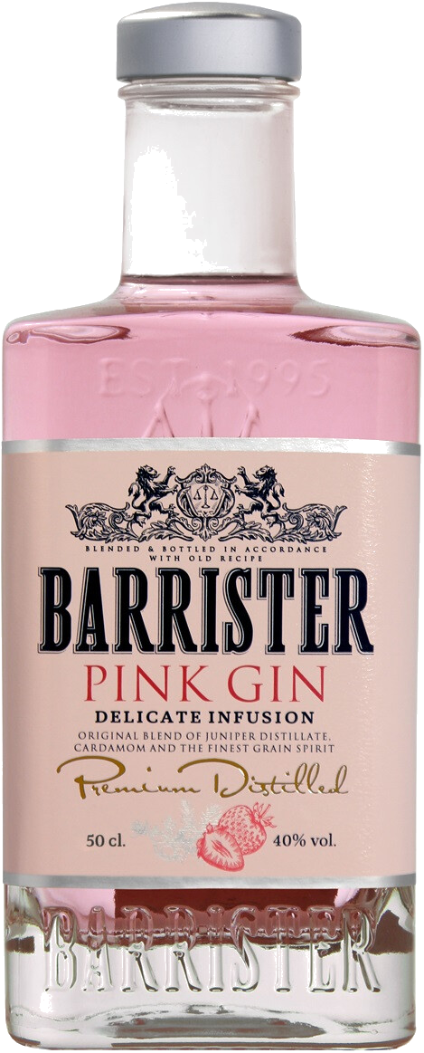 Джин Barrister Pink Gin, 0.5 л