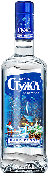 Водка Стужа Кедровая, 0.5 л