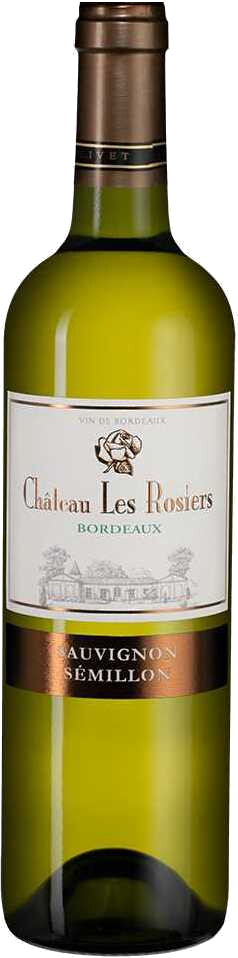 Вино Chateau Les Rosiers Blanc, Bordeaux AOC, 2020