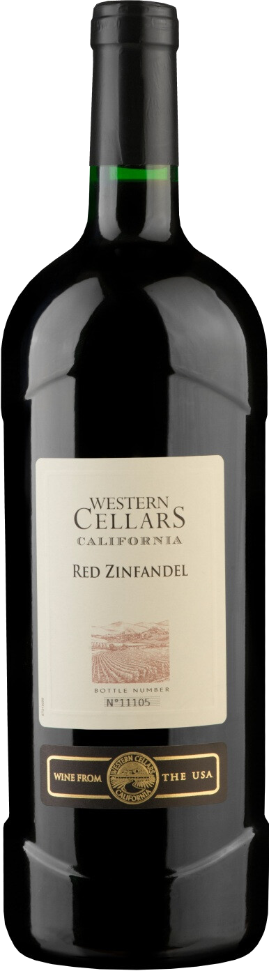 Вино Western Cellars Red Zinfandel, 1.5 л