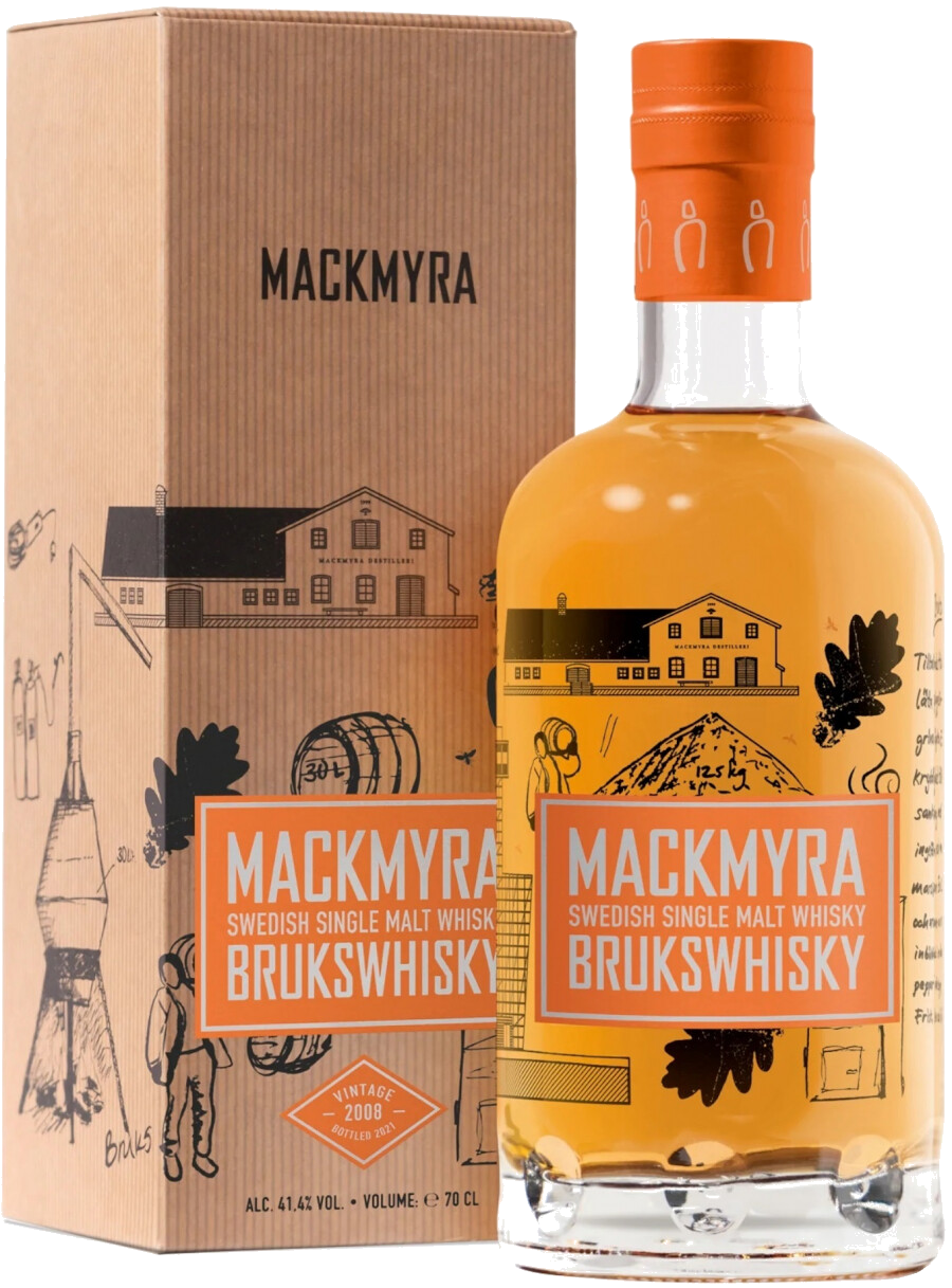 Виски Mackmyra Brukswhisky, gift box, 0.7 л