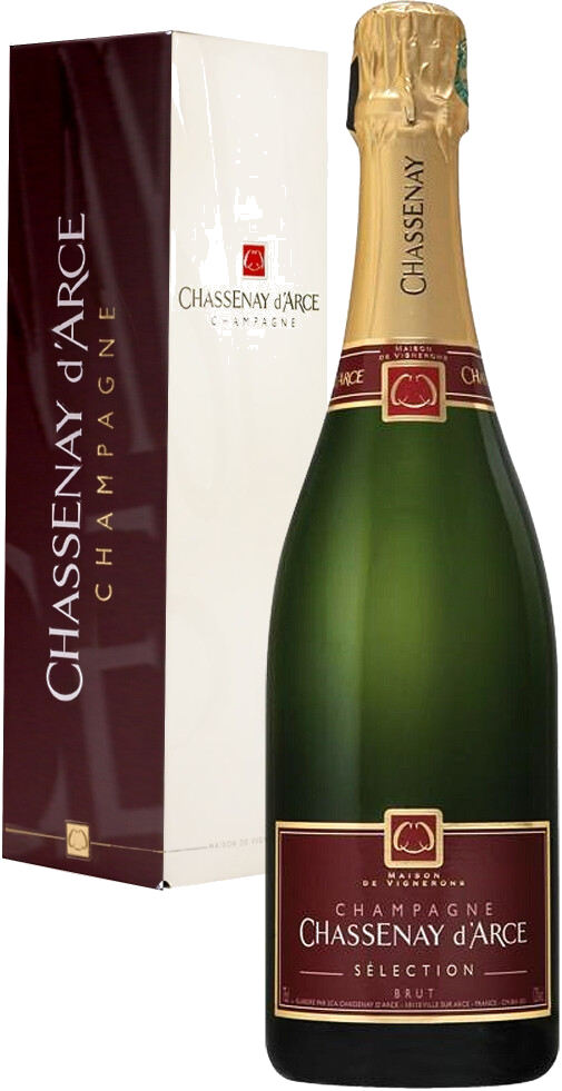 Шампанское Champagne Chassenay d′Arce, Selection Brut, gift box