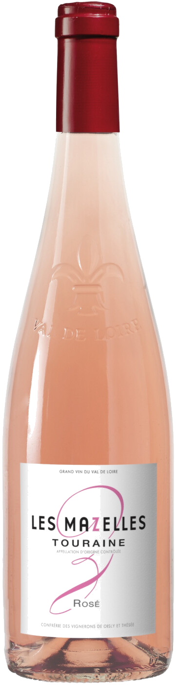 Вино Les Mazelles Rose, Touraine AOC, 2019