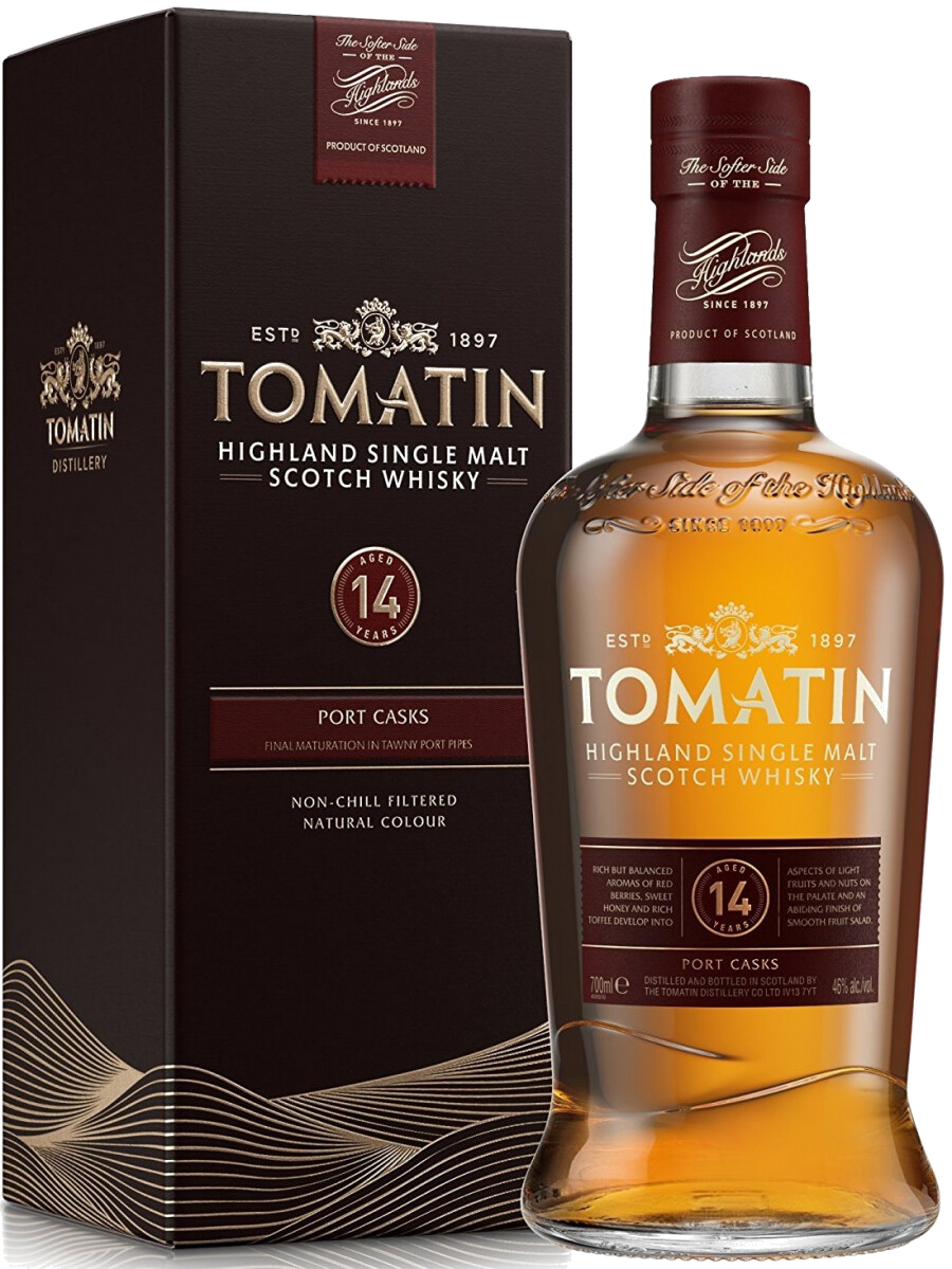 Виски Tomatin 14 Years Old, gift box, 0.7 л