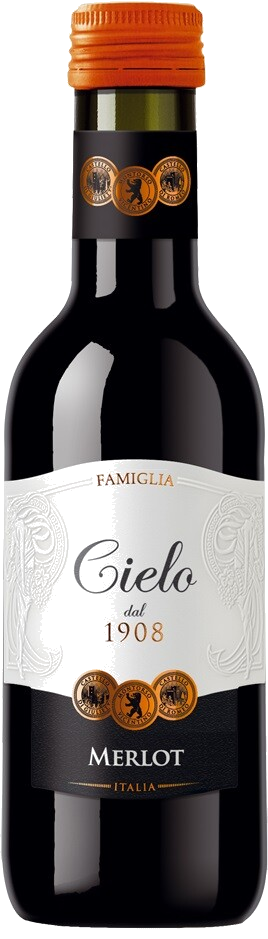 Вино Cielo e Terra, Merlot IGT, 2019, 187 мл