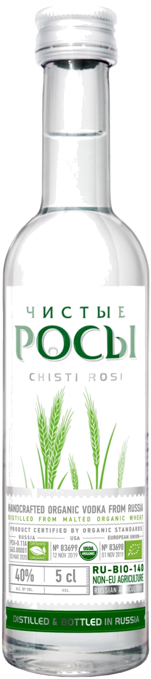 Водка ЧИСТЫЕ РОСЫ 0,05