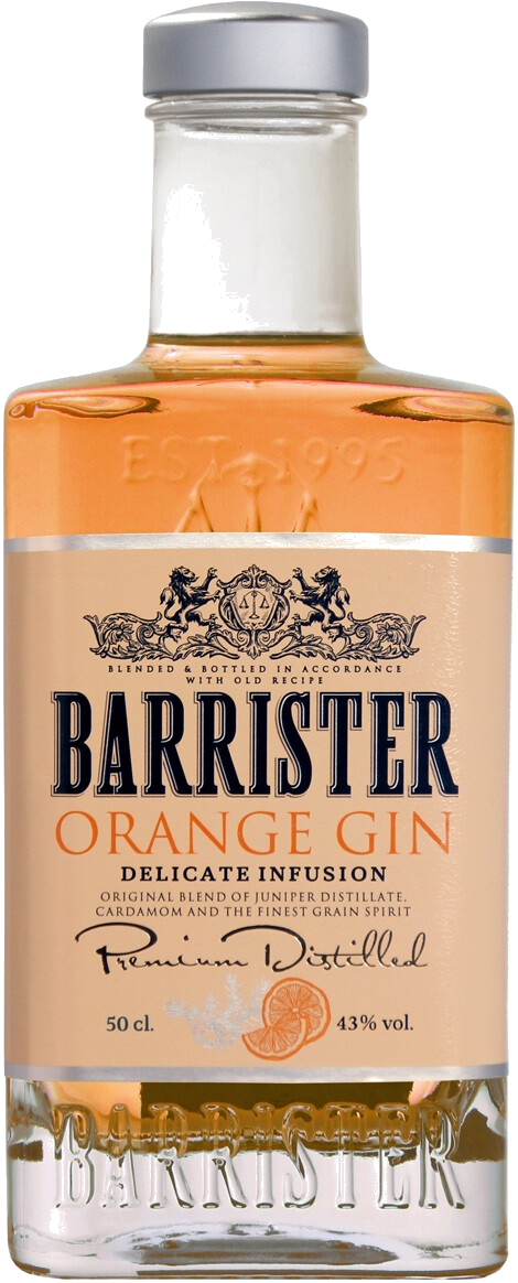 Джин Barrister Orange Gin, 0.5 л