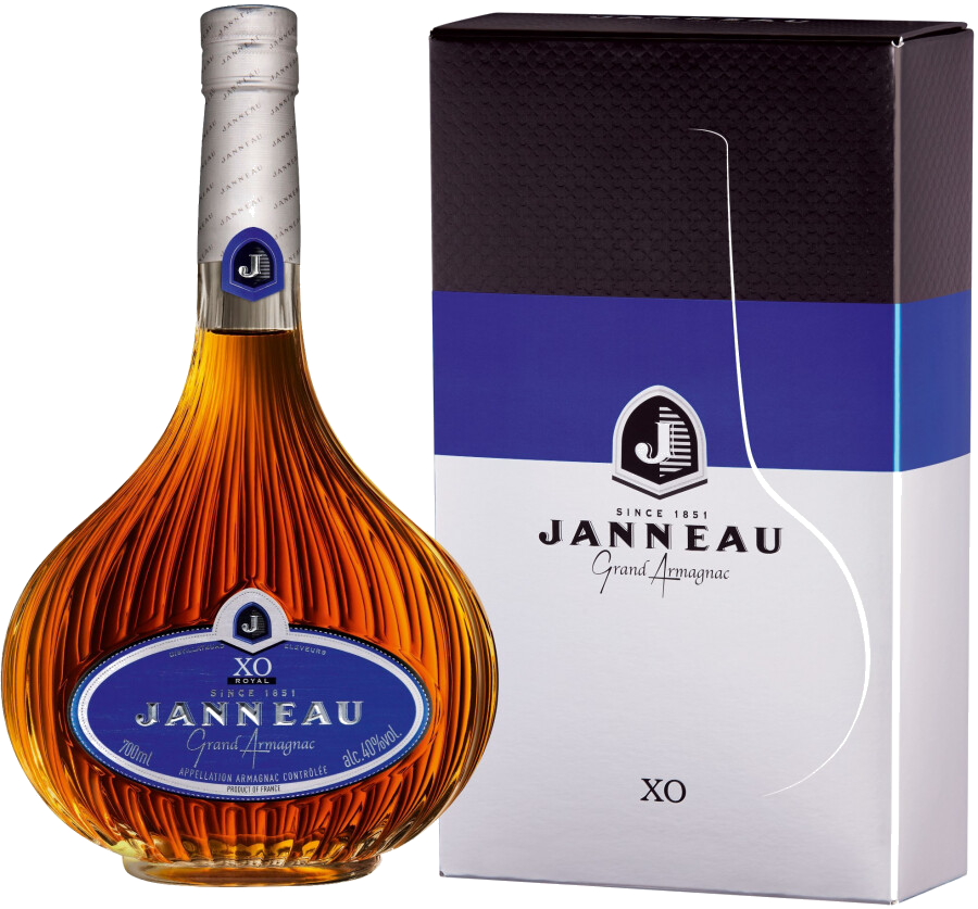 Арманьяк Armagnac Janneau XO, gift box, 0.7 л