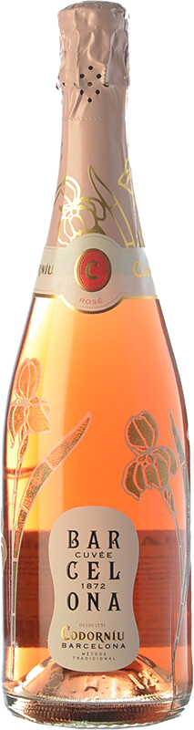 Игристое вино Codorniu, Cuvee Barcelona 1872 Brut Rose, Cava DO