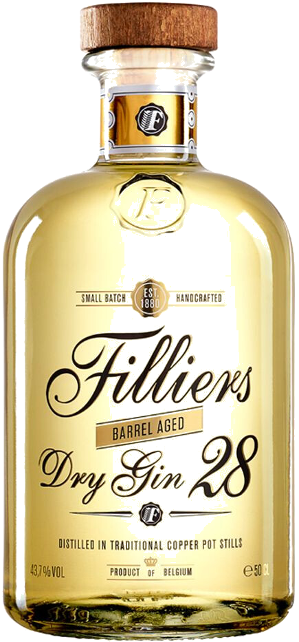 Джин Filliers, Dry Gin 28 Barrel Aged, 0.5 л