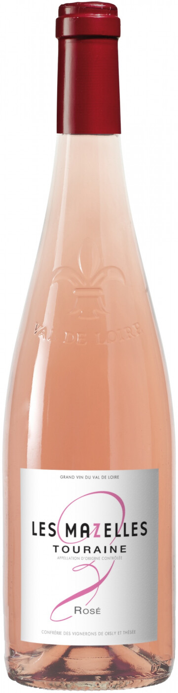 Вино Les Mazelles Rose, Touraine AOC, 2019