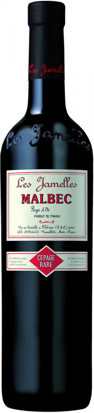 Вино Les Jamelles, Cepage Rare Malbec, Pays d′Oc IGP, 2020