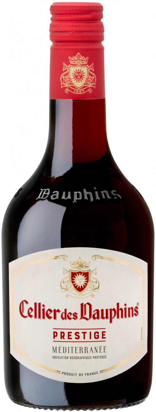 Вино Cellier des Dauphins, Prestige Rouge, Mediterranee IGP, 250 мл