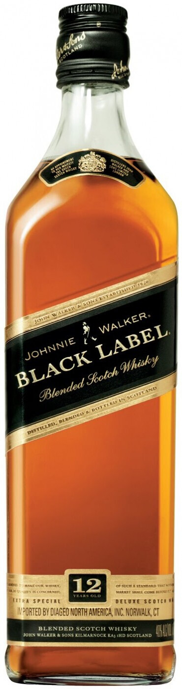 Виски Johnnie Walker Double Black gift box, 0.7 л