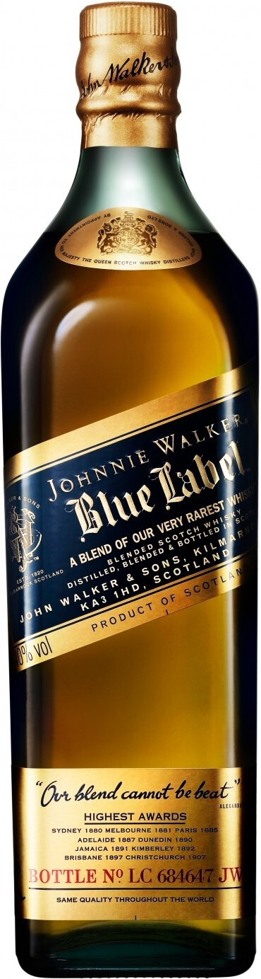 Виски Johnnie Walker Blue Label, 0.7 л