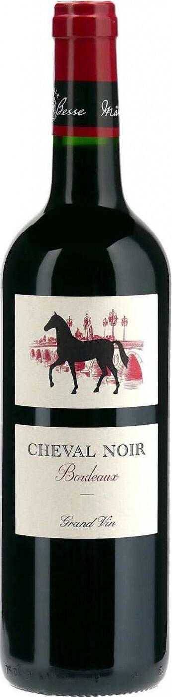 Вино Cheval Noir Bordeaux AOC, 2020