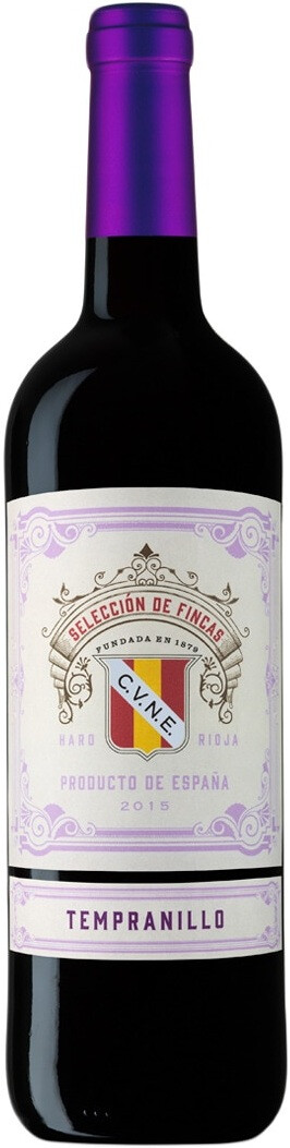 Вино CVNE, Seleccion de Fincas Tempranillo, Rioja DOC, 2018