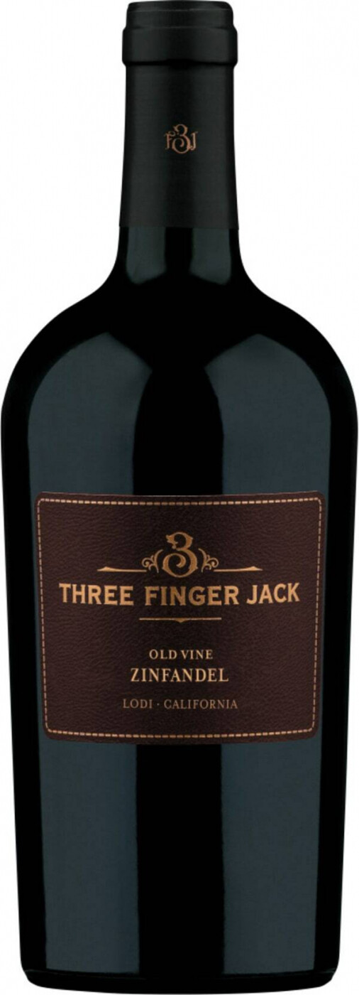 Вино Three Finger Jack Old Vine Zinfandel, 2019