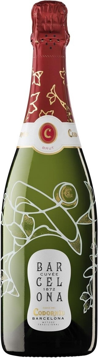 Игристое вино Codorniu, Cuvee Barcelona 1872 Brut, Cava DO