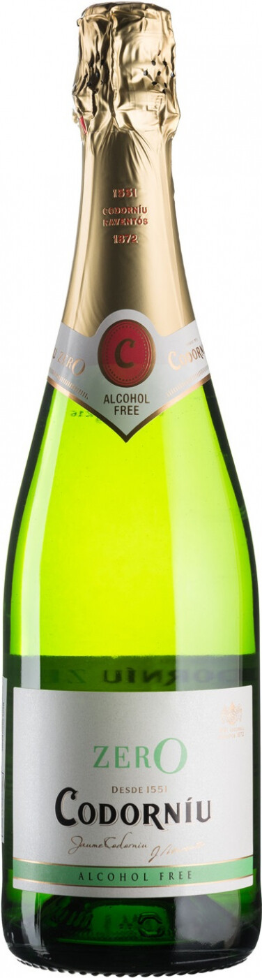 Игристое вино Codorniu Zero, Alkohol Free