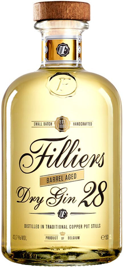 Джин Filliers, Dry Gin 28 Barrel Aged, 0.5 л