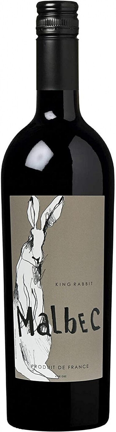 Вино King Rabbit Malbec, Pays d′Oc IGP, 2021