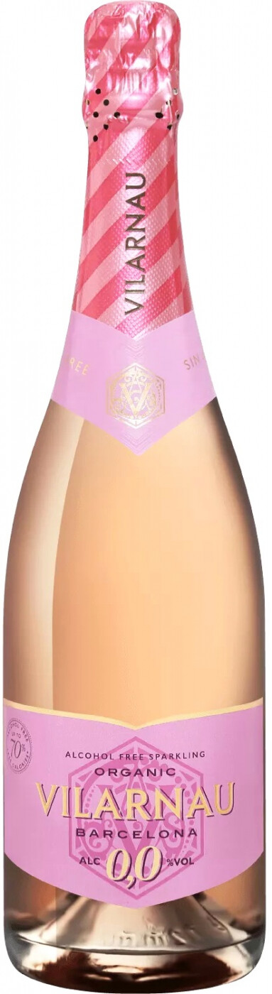 Игристое вино Vilarnau Organic Rose 0,0%