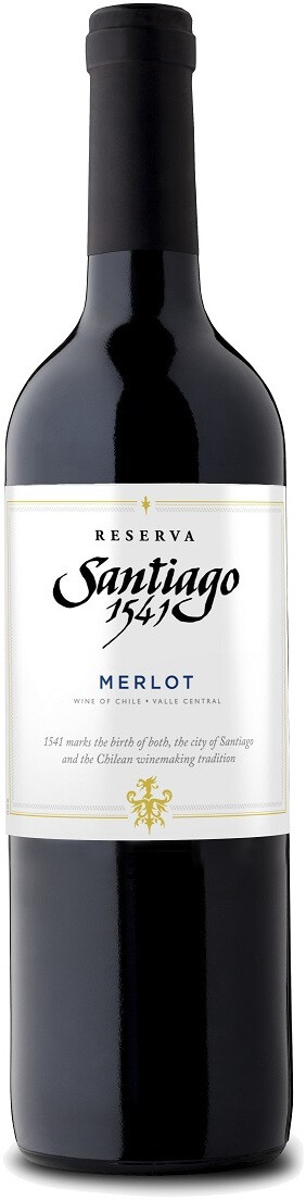 Вино Undurraga, Santiago 1541 Merlot Reserva, 2019