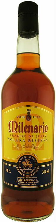 Бренди Luis Caballero, Milenario Solera Reserva, 0.7 л