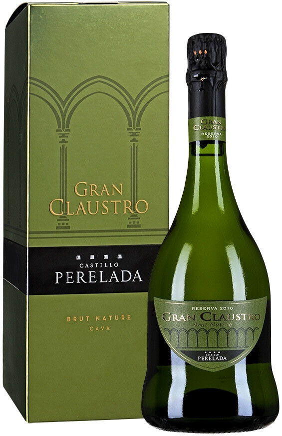 Игристое вино Castillo Perelada, Gran Claustro Brut Nature, gift box