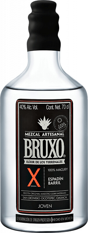 Мескаль Bruxo X, Mezcal Joven, 0.7 л