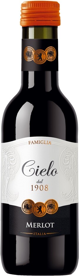 Вино Cielo e Terra, Merlot IGT, 2019, 187 мл