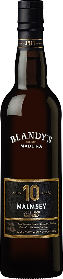 Вино Blandy′s, Malmsey Rich 10 Years Old, 0.5 л